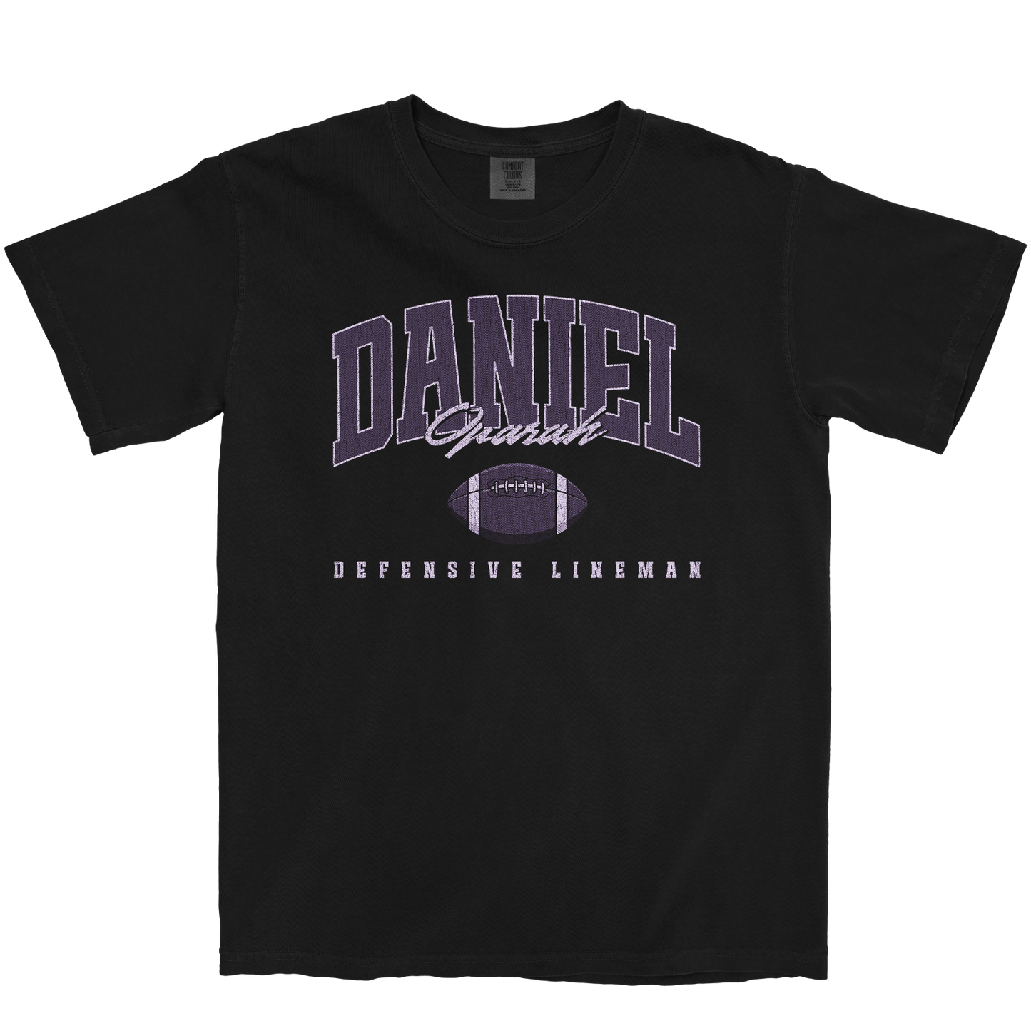 DANIEL OPARAH RETRO BLACK TEE