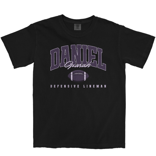 DANIEL OPARAH RETRO BLACK TEE