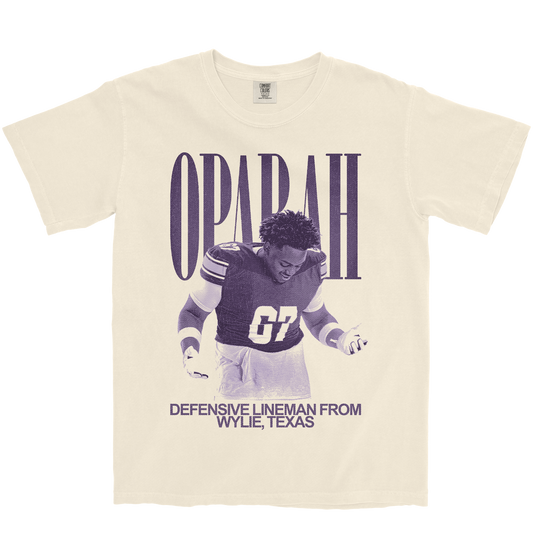 DANIEL OPARAH VINTAGE IVORY TEE
