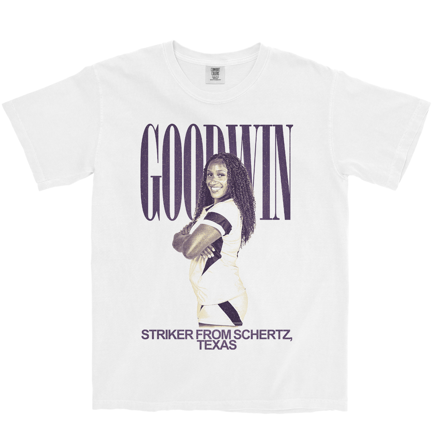 ASIA GOODWIN VINTAGE WHITE TEE