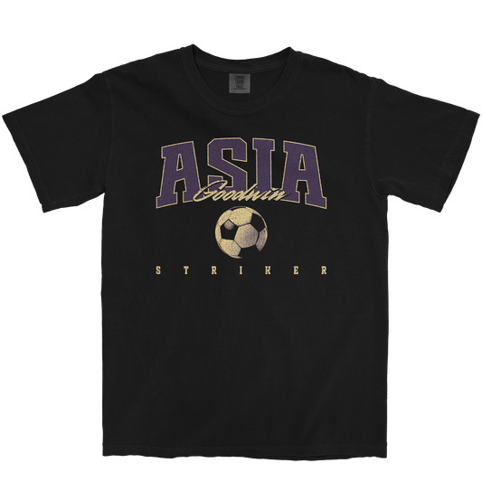 ASIA GOODWIN RETRO BLACK TEE