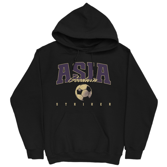 ASIA GOODWIN RETRO BLACK HOODIE