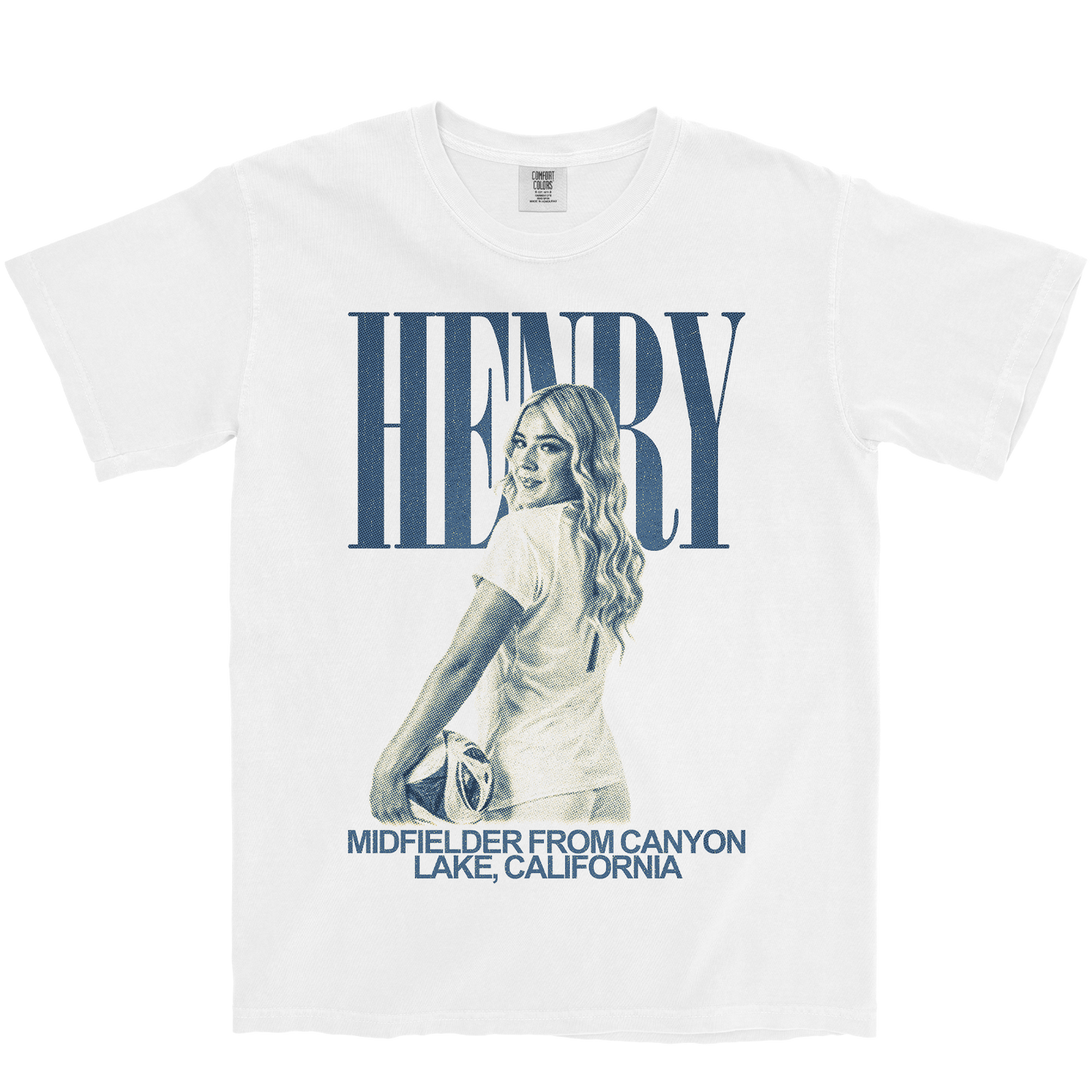 PAYTON HENRY VINTAGE WHITE TEE
