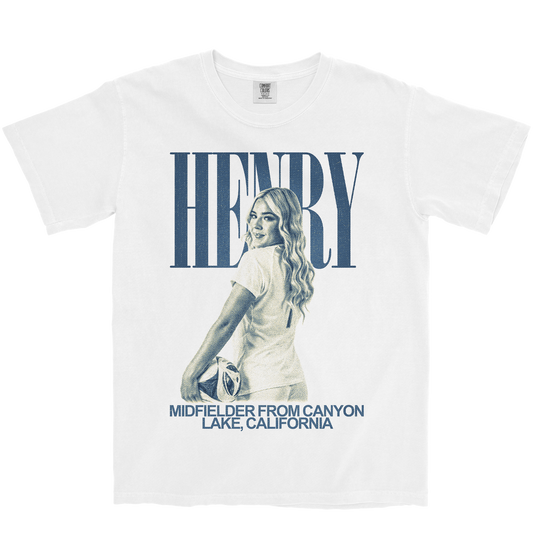 PAYTON HENRY VINTAGE WHITE TEE