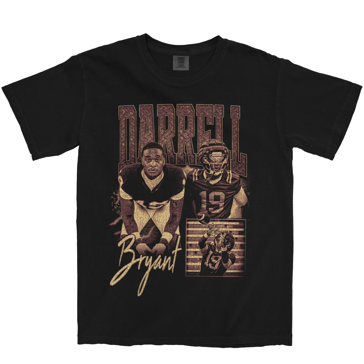 DARRELL BRYANT GRAPHIC BLACK TEE