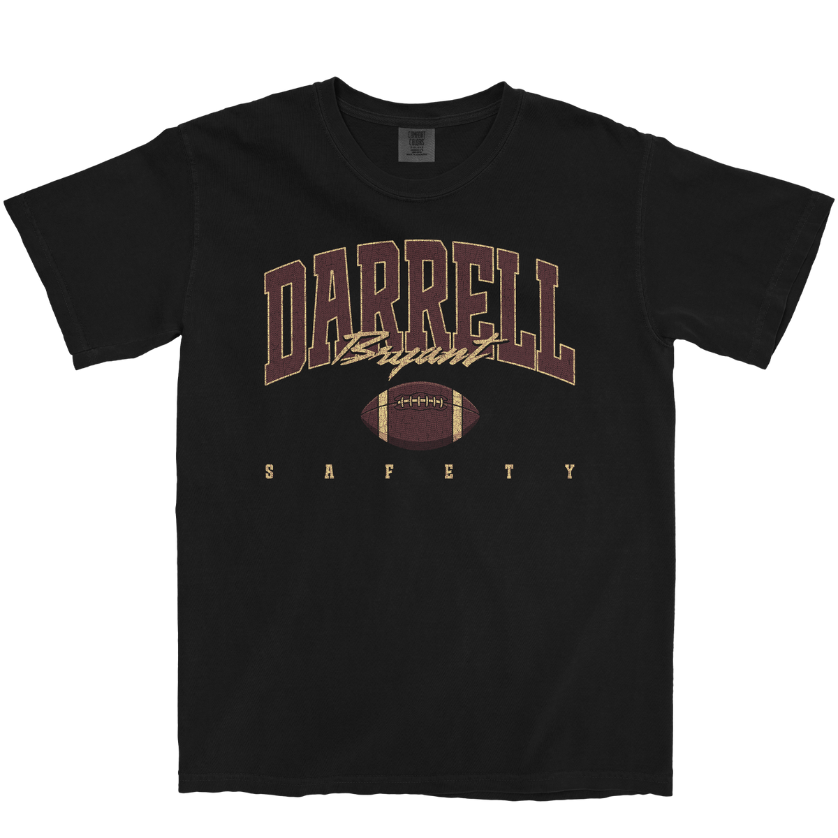 DARRELL BRYANT RETRO BLACK TEE