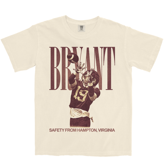 DARRELL BRYANT VINTAGE IVORY TEE