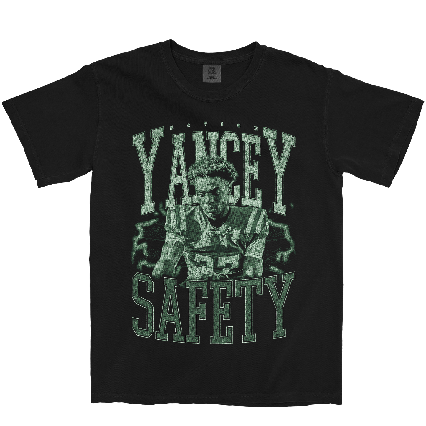 KAVION YANCEY VINTAGE BLACK TEE