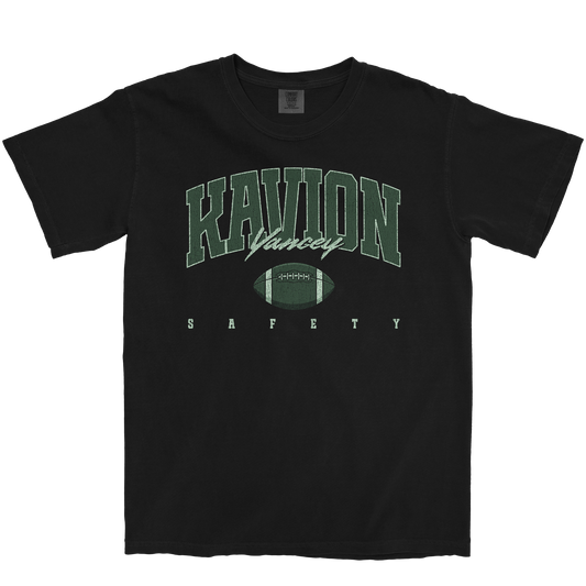 KAVION YANCEY RETRO BLACK TEE