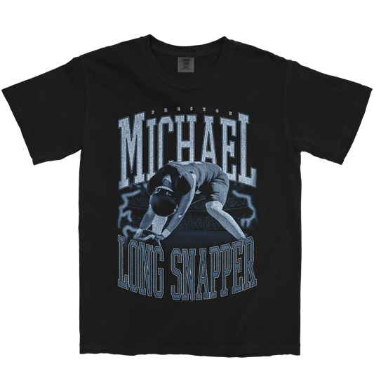 PRESTON MICHAEL VINTAGE BLACK TEE