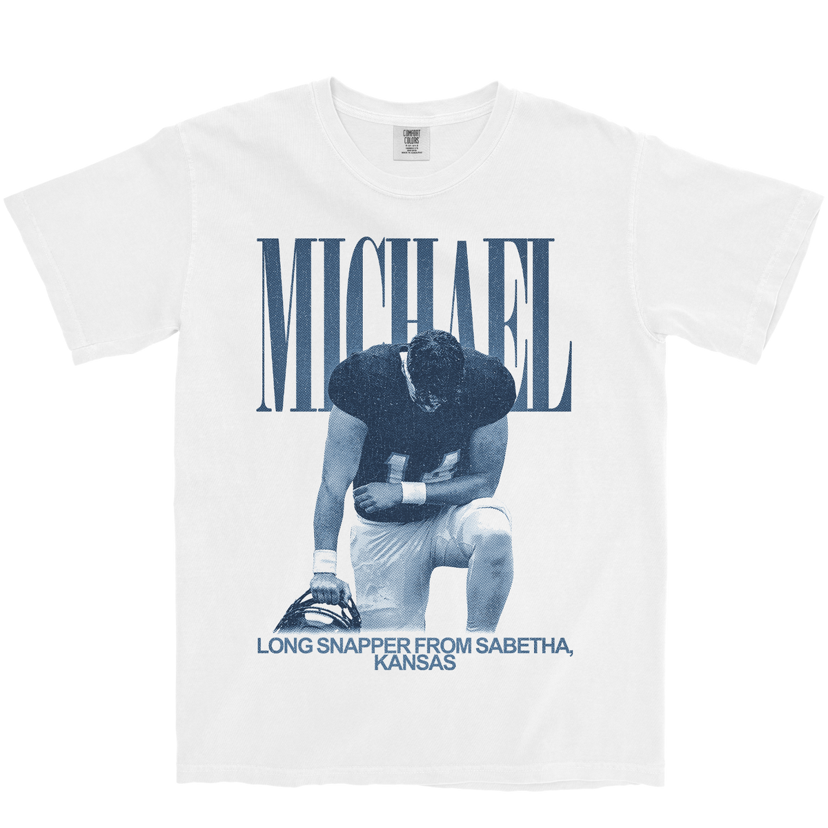 PRESTON MICHAEL VINTAGE WHITE TEE