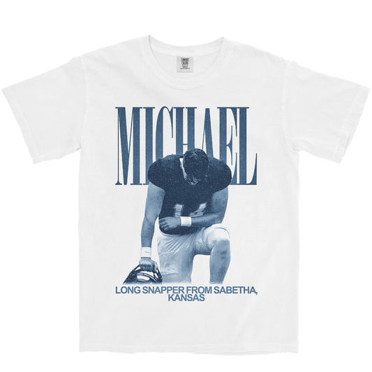 PRESTON MICHAEL VINTAGE WHITE TEE