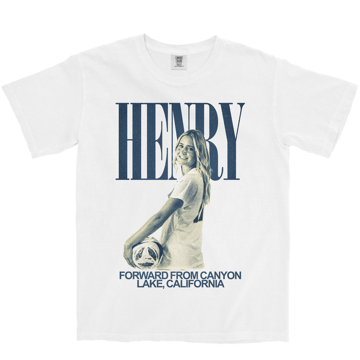 PRESLEY HENRY VINTAGE WHITE TEE