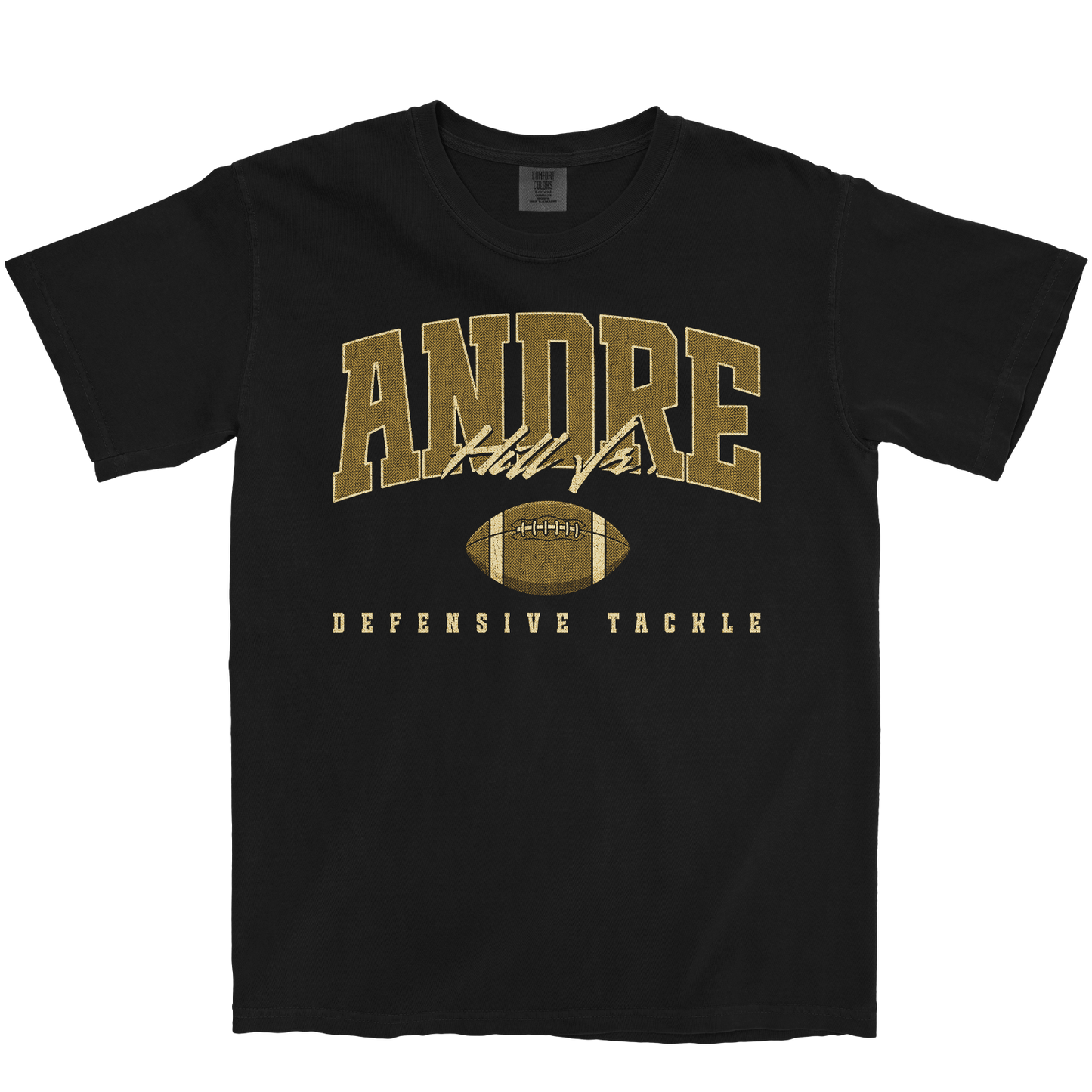 ANDRE HILL JR. RETRO BLACK TEE
