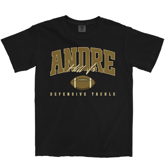 ANDRE HILL JR. RETRO BLACK TEE