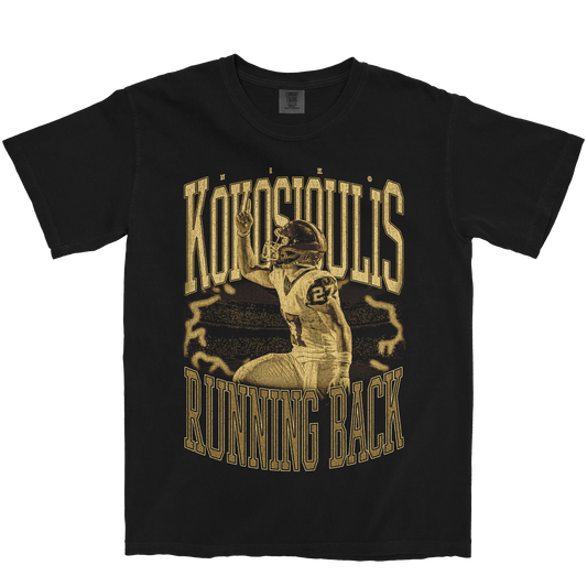 NIKO KOKOSIOULIS VINTAGE BLACK TEE