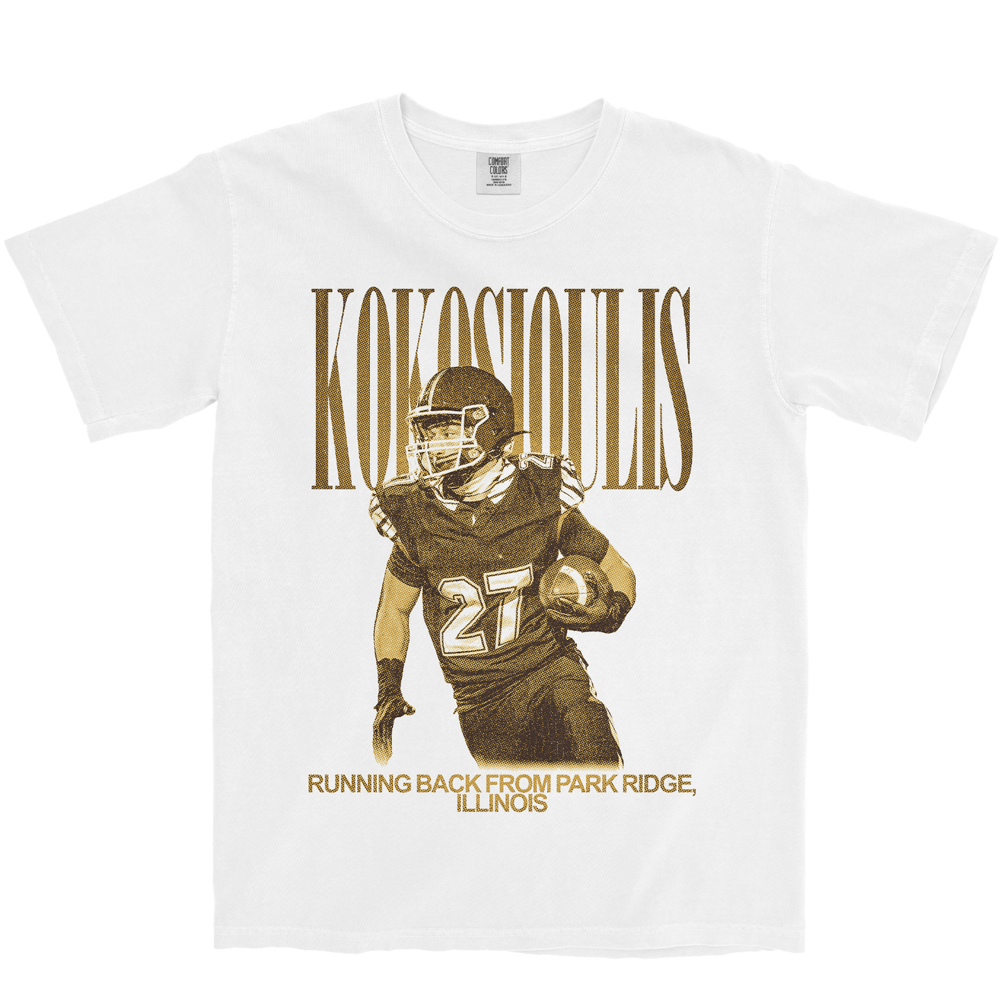 NIKO KOKOSIOULIS VINTAGE WHITE TEE