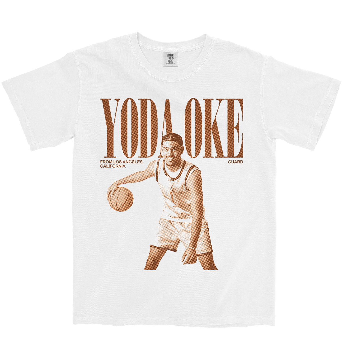 YODA OKE VINTAGE WHITE TEE
