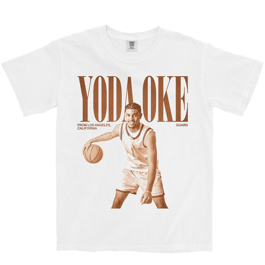 YODA OKE VINTAGE WHITE TEE