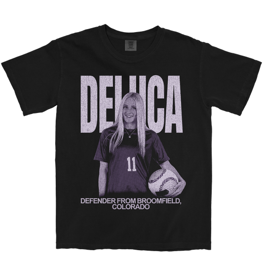 EMERSON DELUCA VINTAGE BLACK TEE
