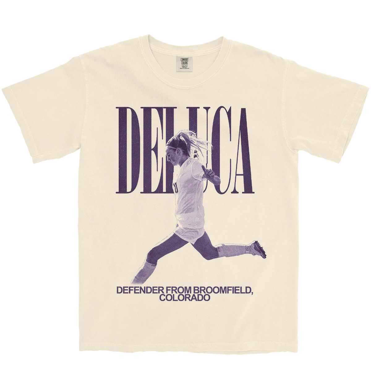 EMERSON DELUCA VINTAGE IVORY TEE