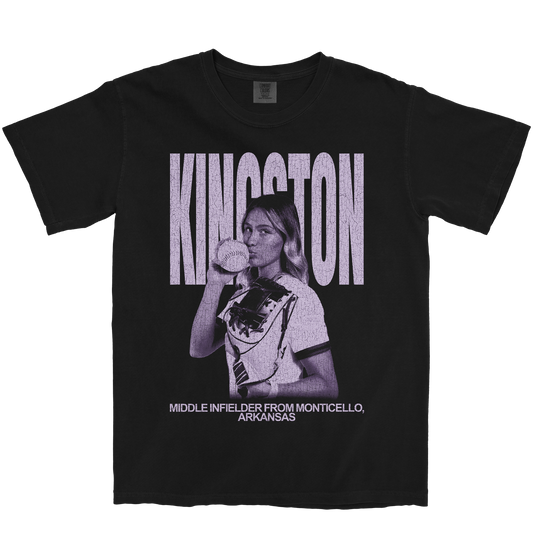 LIBBY KINGSTON VINTAGE BLACK TEE