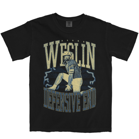 BLAKE WESLIN VINTAGE BLACK TEE