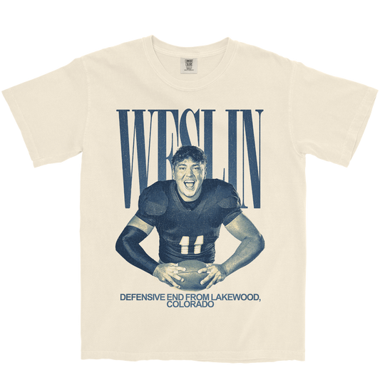 BLAKE WESLIN VINTAGE IVORY TEE