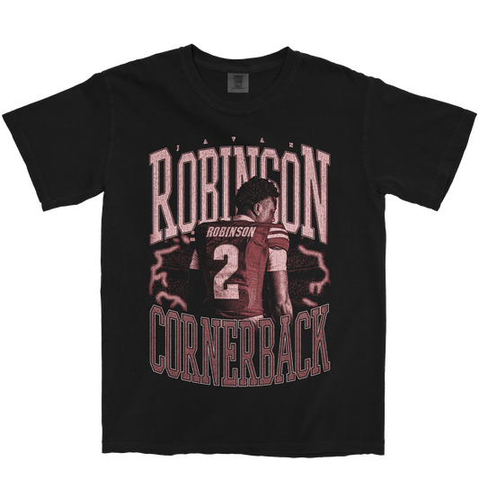JAVAN ROBINSON VINTAGE BLACK TEE