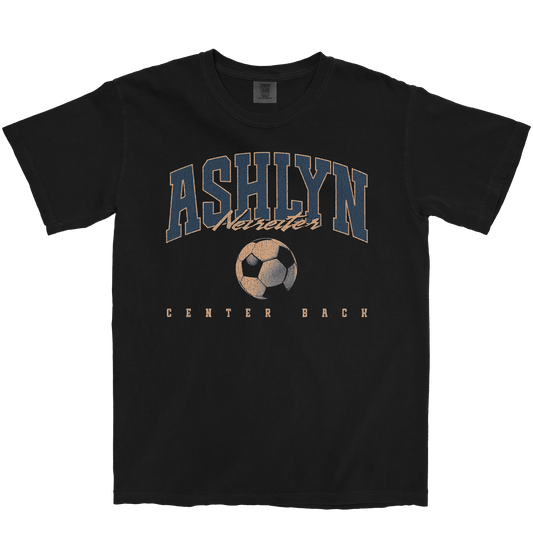 ASHLYN NEIREITER RETRO BLACK TEE
