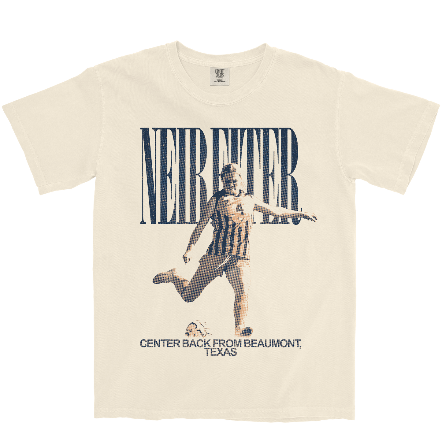 ASHLYN NEIREITER VINTAGE IVORY TEE