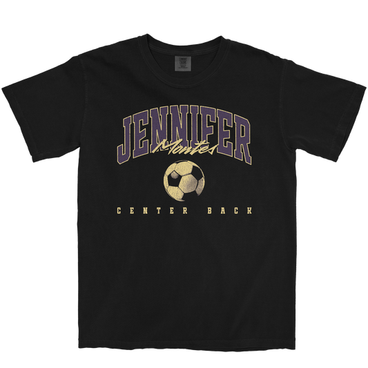 JENNIFER MONTES RETRO BLACK TEE