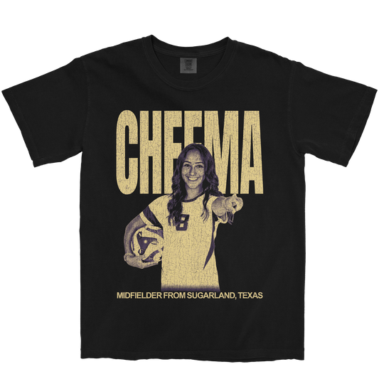 ANALISSE CHEEMA VINTAGE BLACK TEE