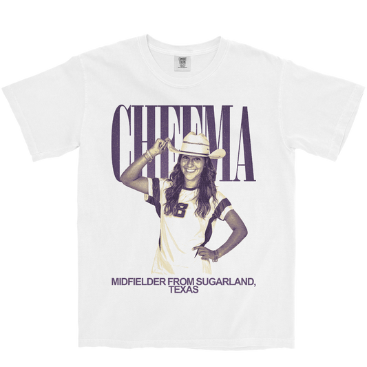 ANALISSE CHEEMA VINTAGE WHITE TEE