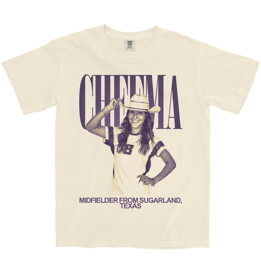 ANALISSE CHEEMA VINTAGE IVORY TEE