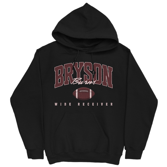 BRYSON BURNS RETRO BLACK HOODIE