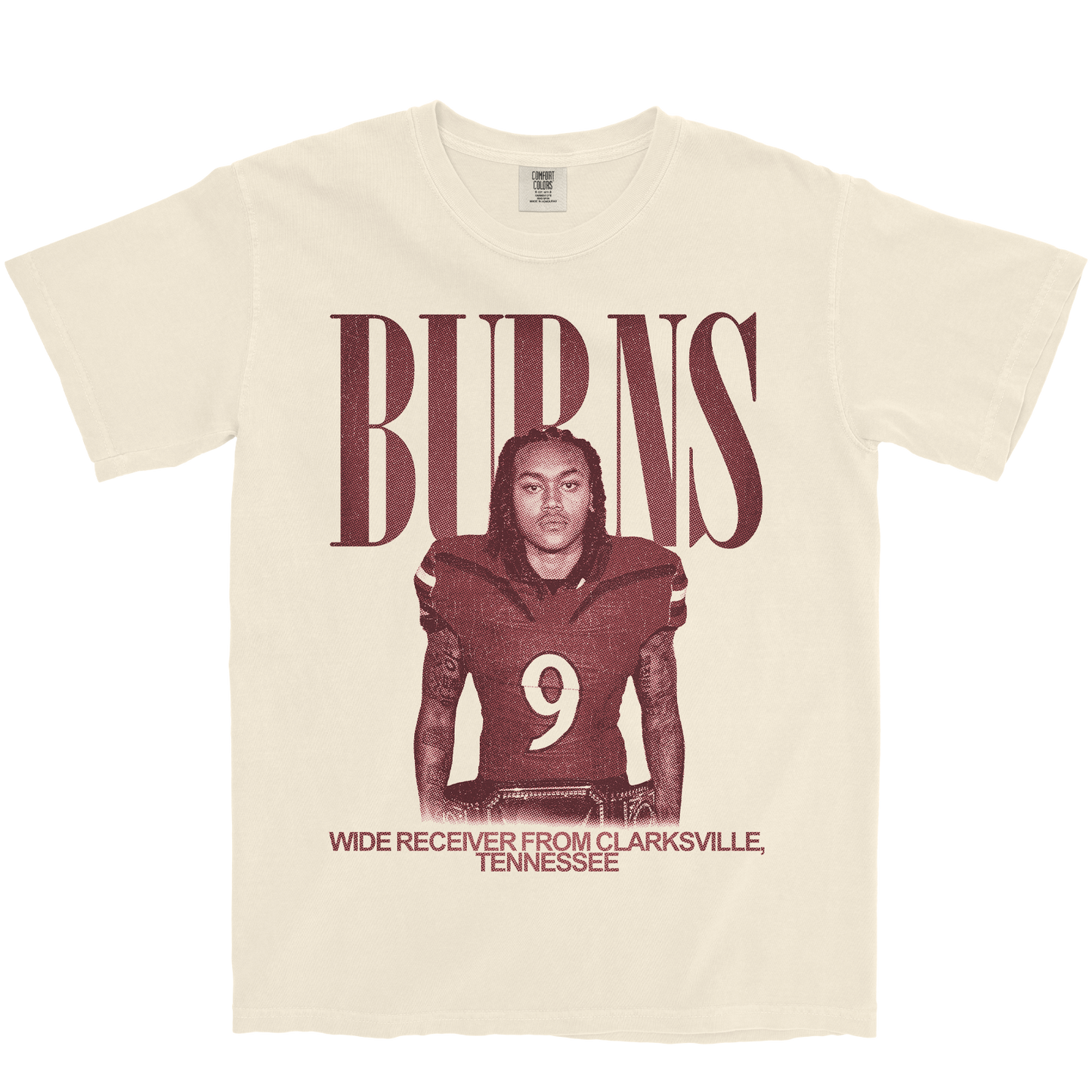 BRYSON BURNS VINTAGE IVORY TEE