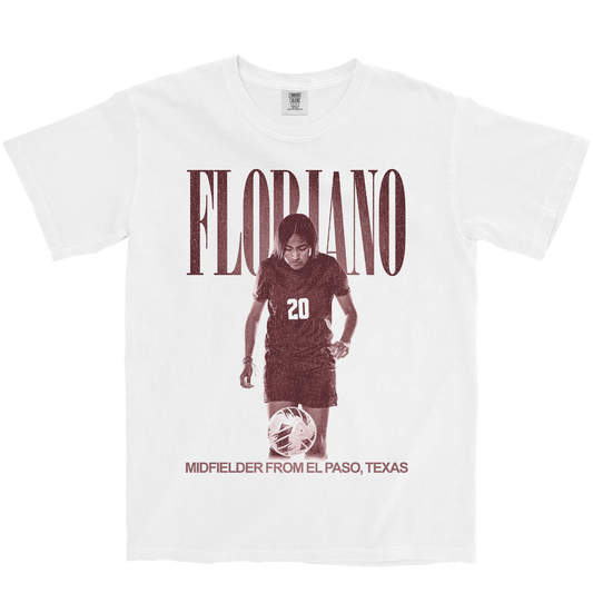 AZALIE FLORIANO VINTAGE WHITE TEE