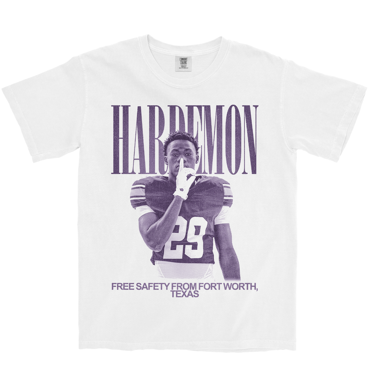 JAMARION HARDEMON VINTAGE WHITE TEE