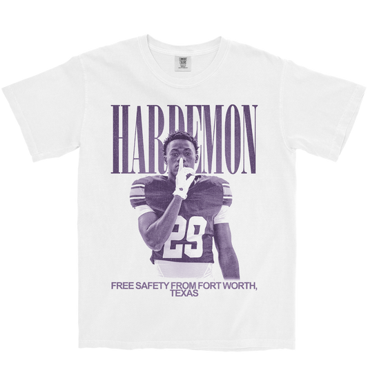 JAMARION HARDEMON VINTAGE WHITE TEE