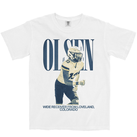 TREY OLSEN VINTAGE WHITE TEE