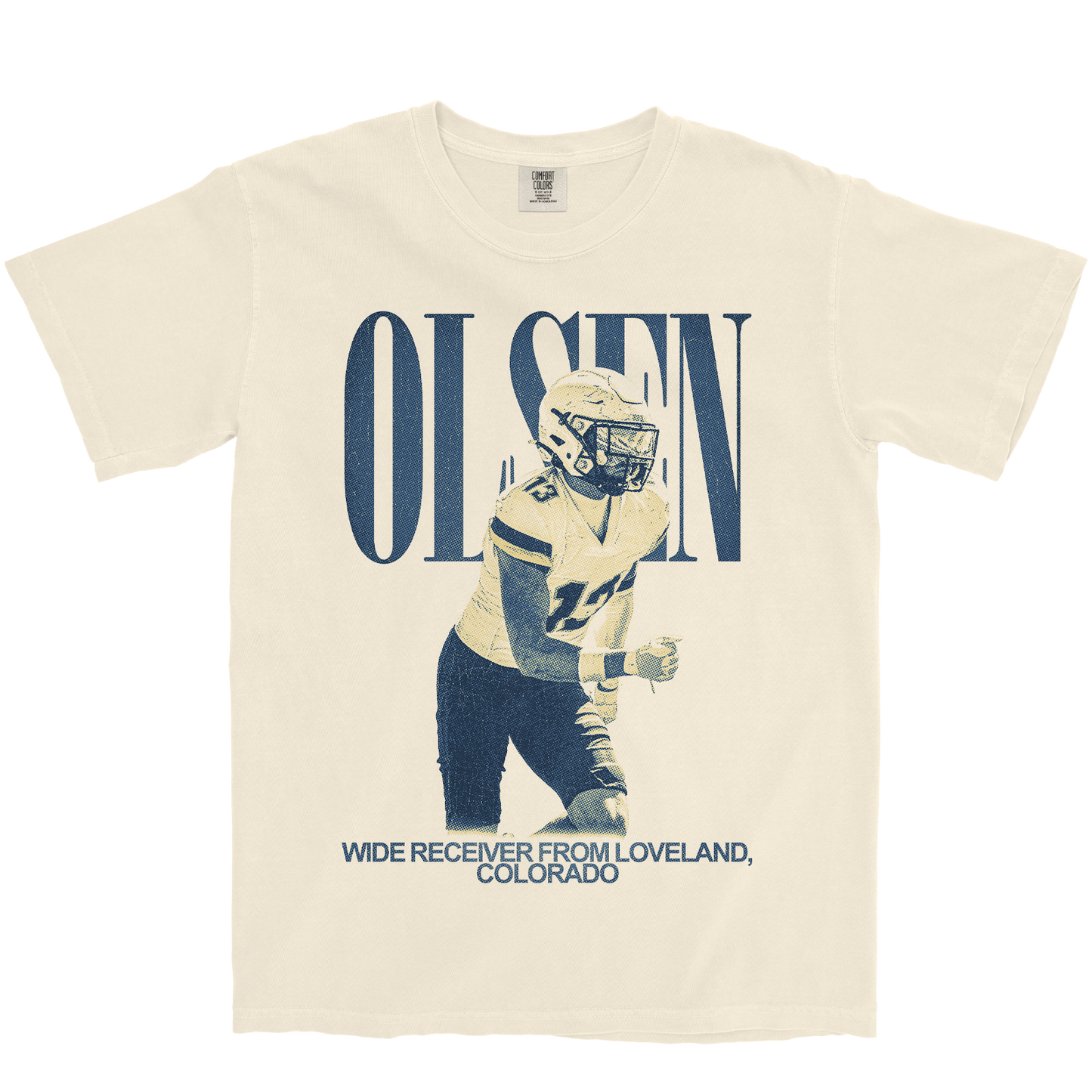 TREY OLSEN VINTAGE IVORY TEE