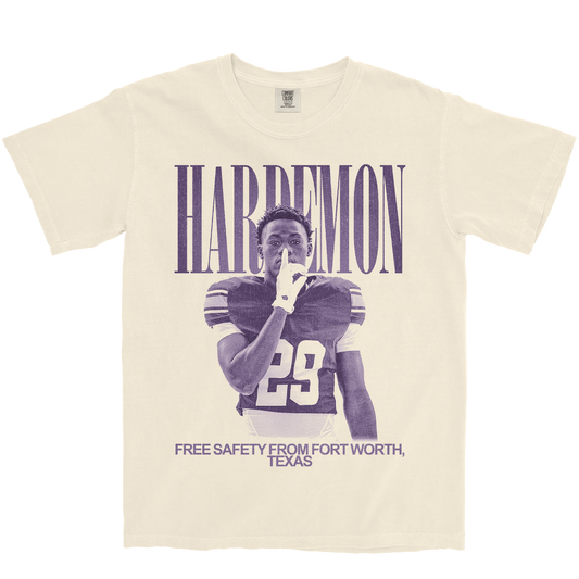 JAMARION HARDEMON VINTAGE IVORY TEE