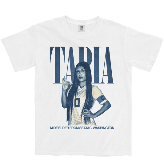 TANIA TAPIA VINTAGE WHITE TEE