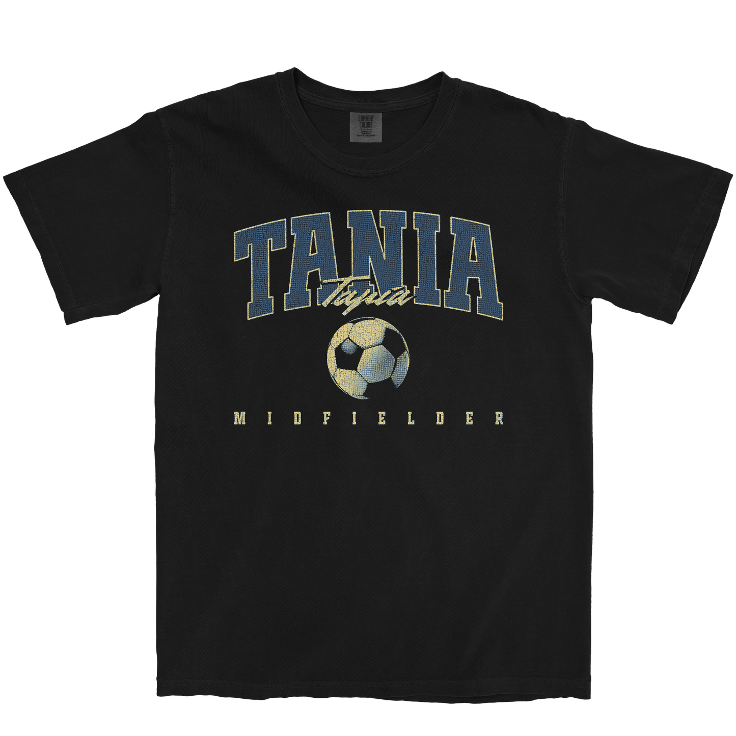 TANIA TAPIA RETRO BLACK TEE