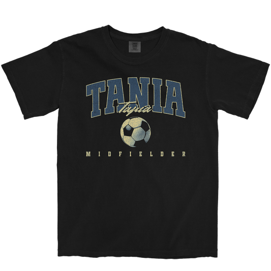 TANIA TAPIA RETRO BLACK TEE