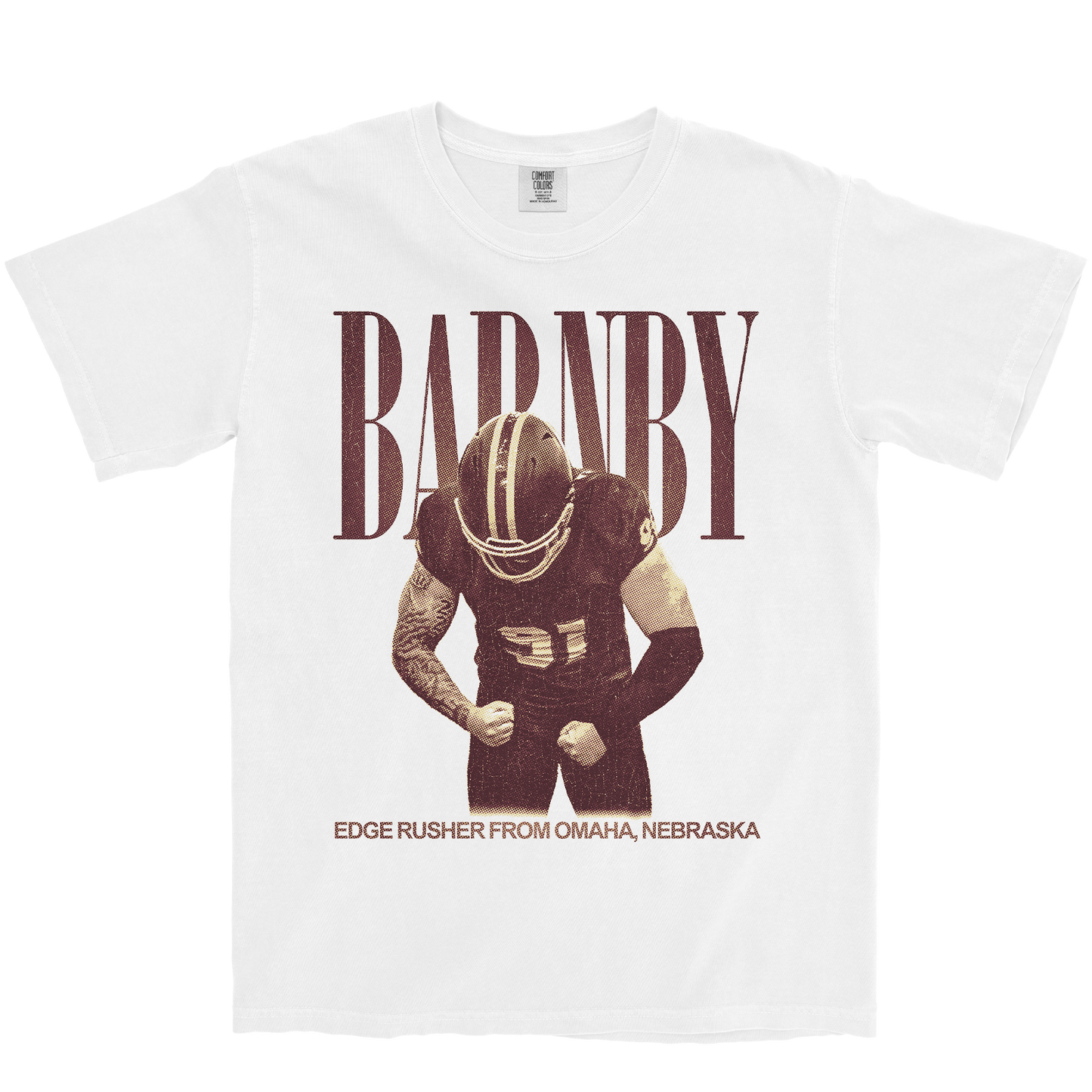 AYDEN BARNBY VINTAGE WHITE TEE