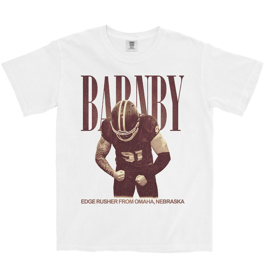 AYDEN BARNBY VINTAGE WHITE TEE