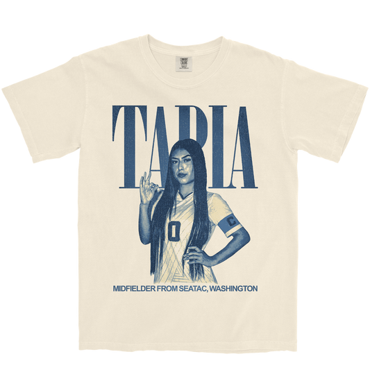 TANIA TAPIA VINTAGE IVORY TEE