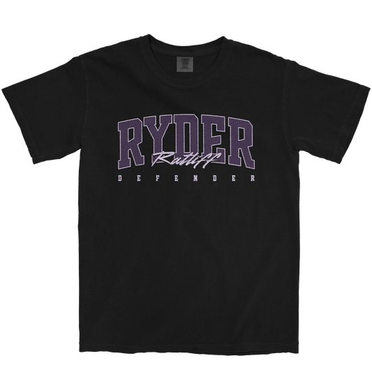 RYDER RATLIFF RETRO BLACK TEE